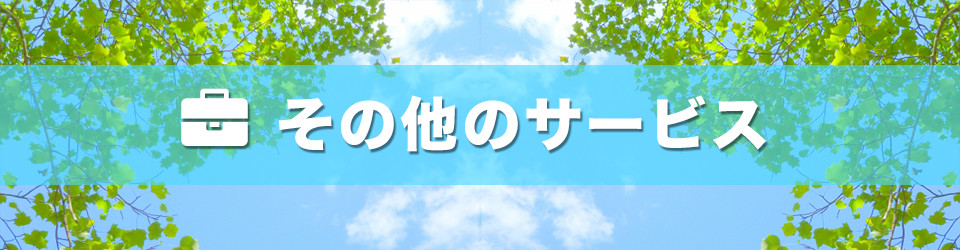 その他のサービス